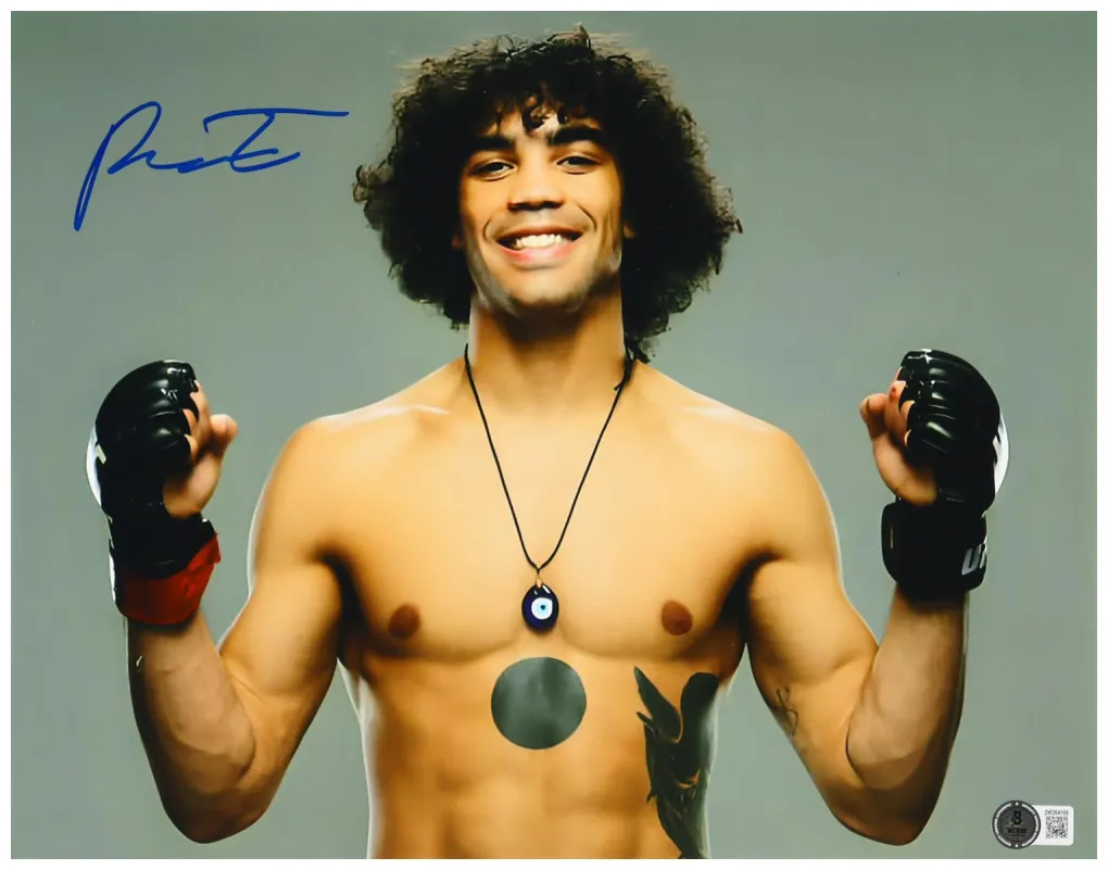 Signed ufc 11x14 beckett pristine auction