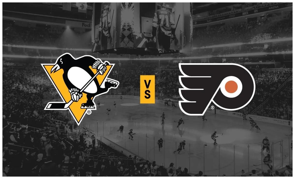 Penguins vs. flyers ppg paints arena