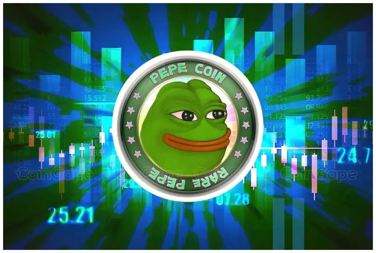 Pepe realtime market value graph live update 2025
