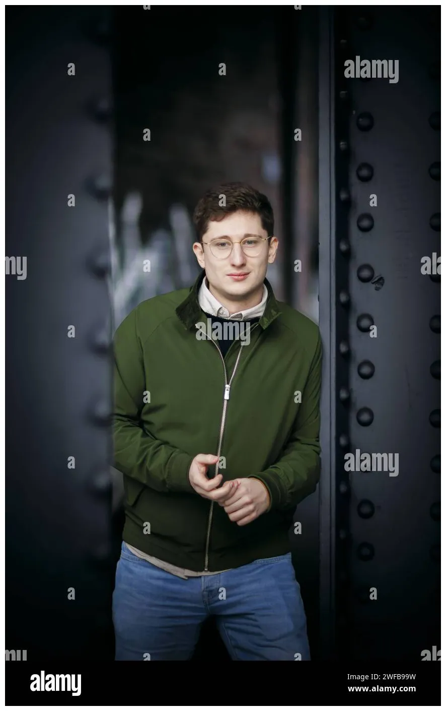 Philipp tuermer, spd, bundesvorsitzender der jusos, posiert fuer ein