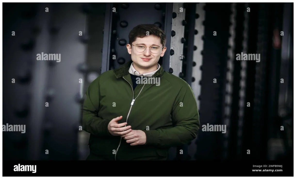 Philipp tuermer, spd, bundesvorsitzender der jusos, posiert fuer ein