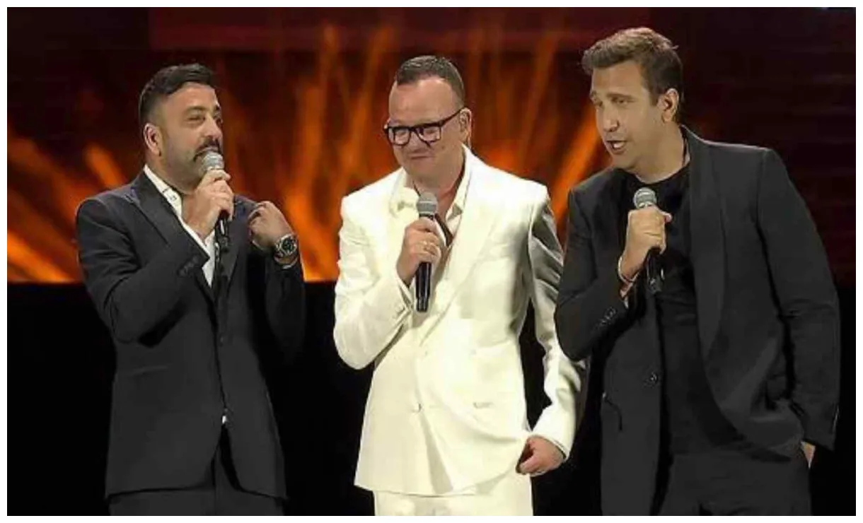 Il commento pungente su fabio fazio durante lo show di