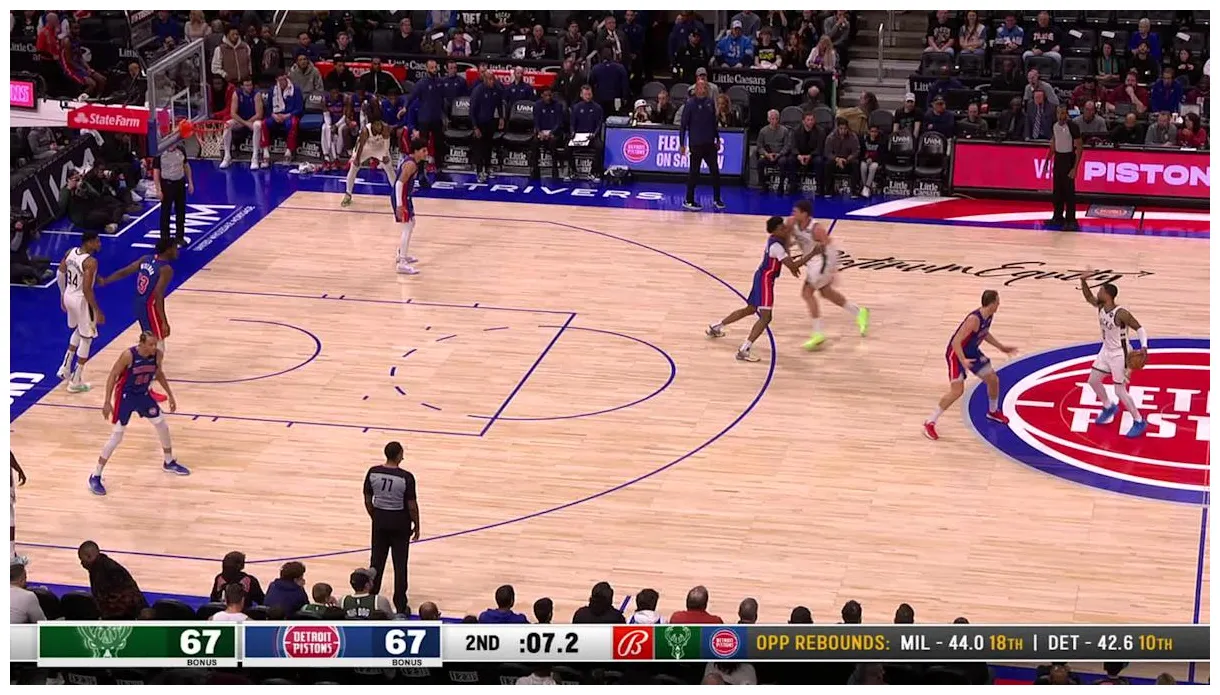 Bucks vs pistons game highlights yahoo sports