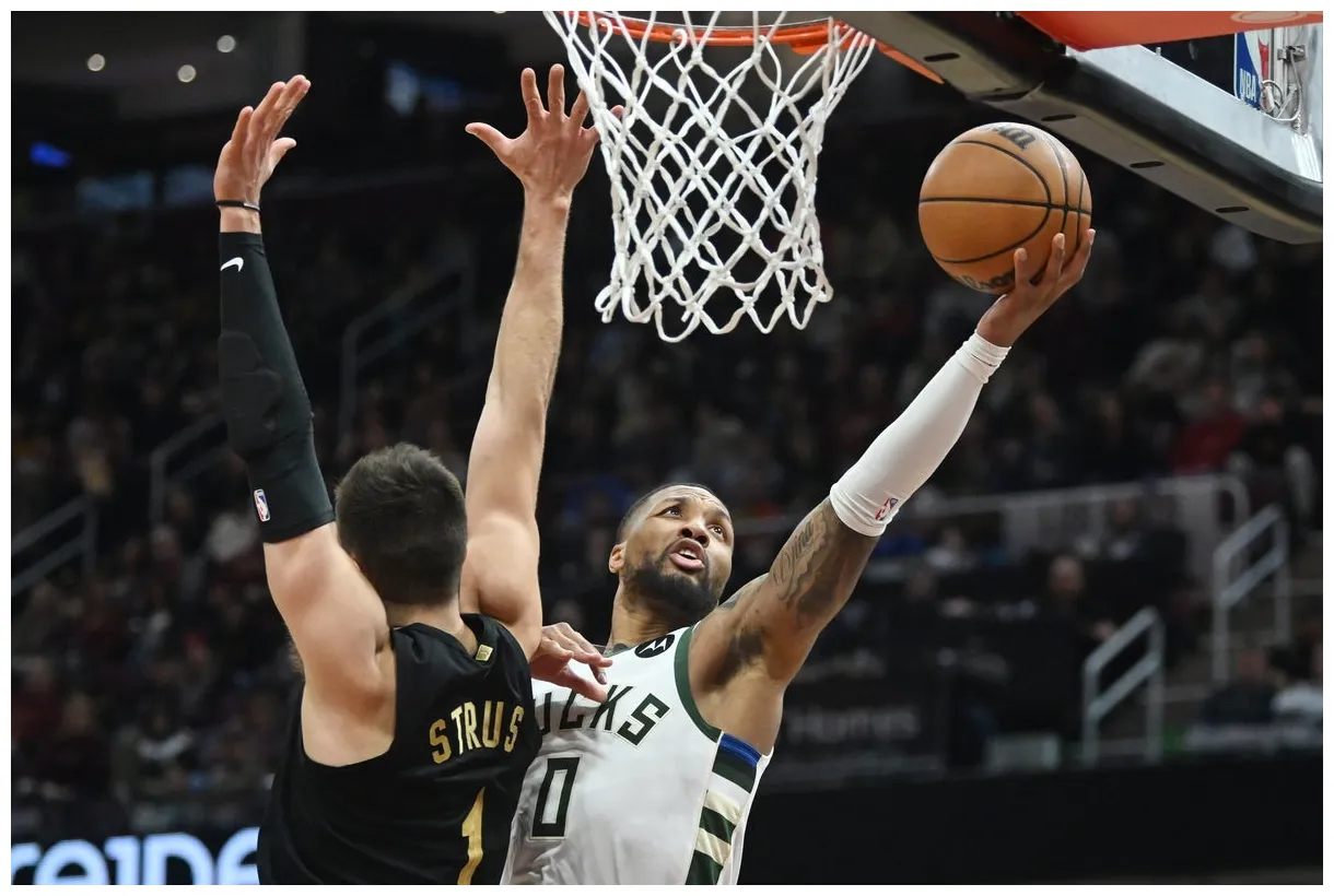 Bucks vs. pistons player props damian lillard saturday bestodds