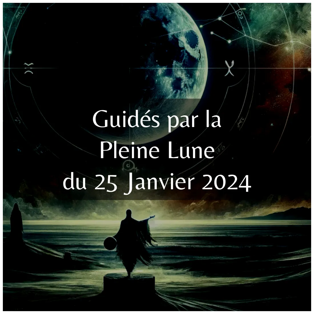 Guidés par la pleine lune du 25 janvier 2024