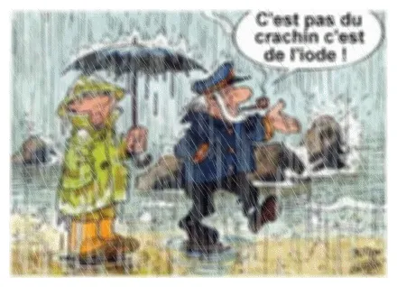 Gif animé humour breton pluie