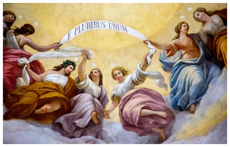 E unum jigsaw puzzle