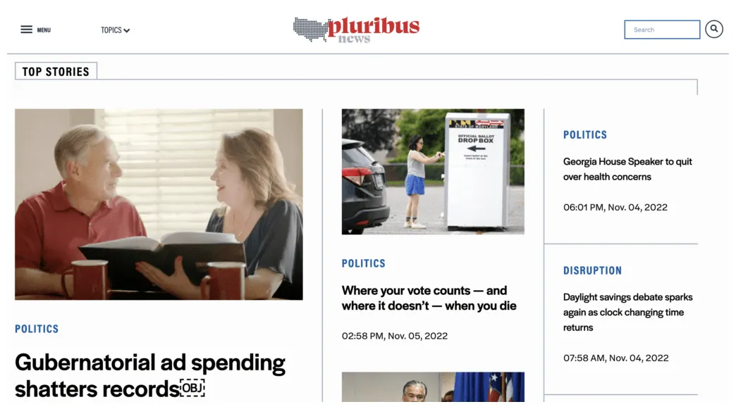 News is a wordpress-powered journalism start-up publishpress