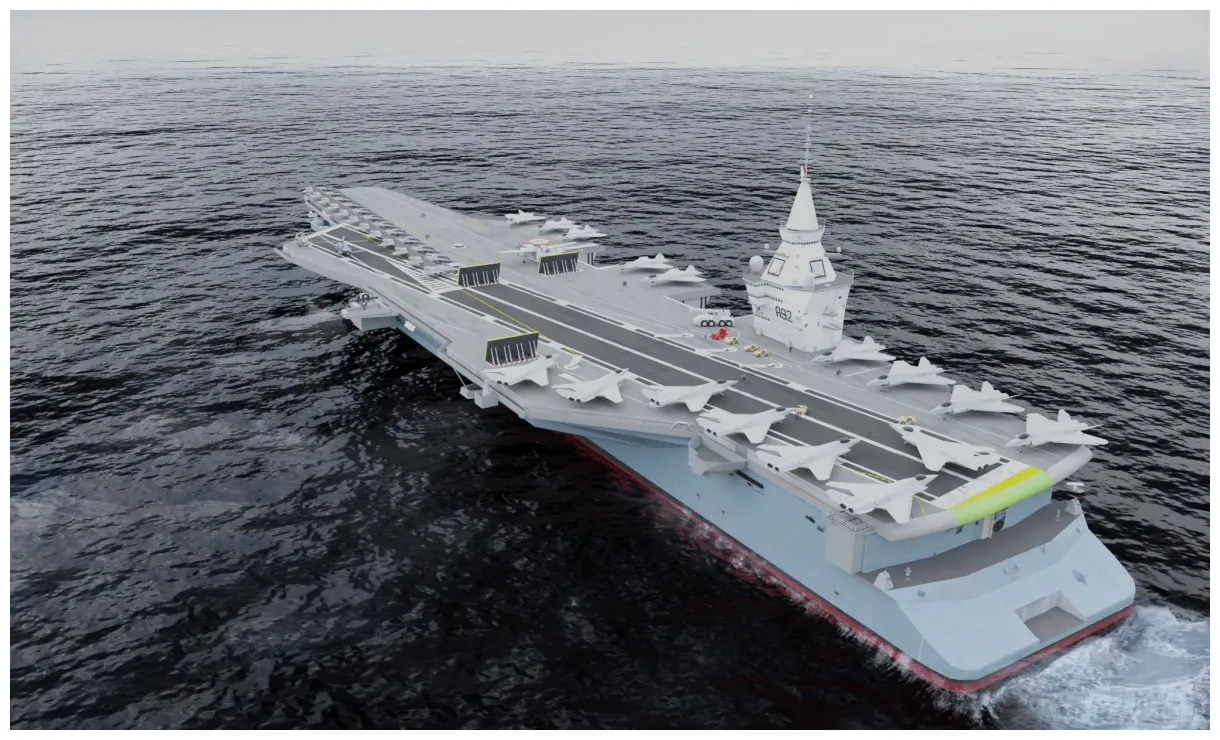 La france va commander un nouveau porte-avions en 2025