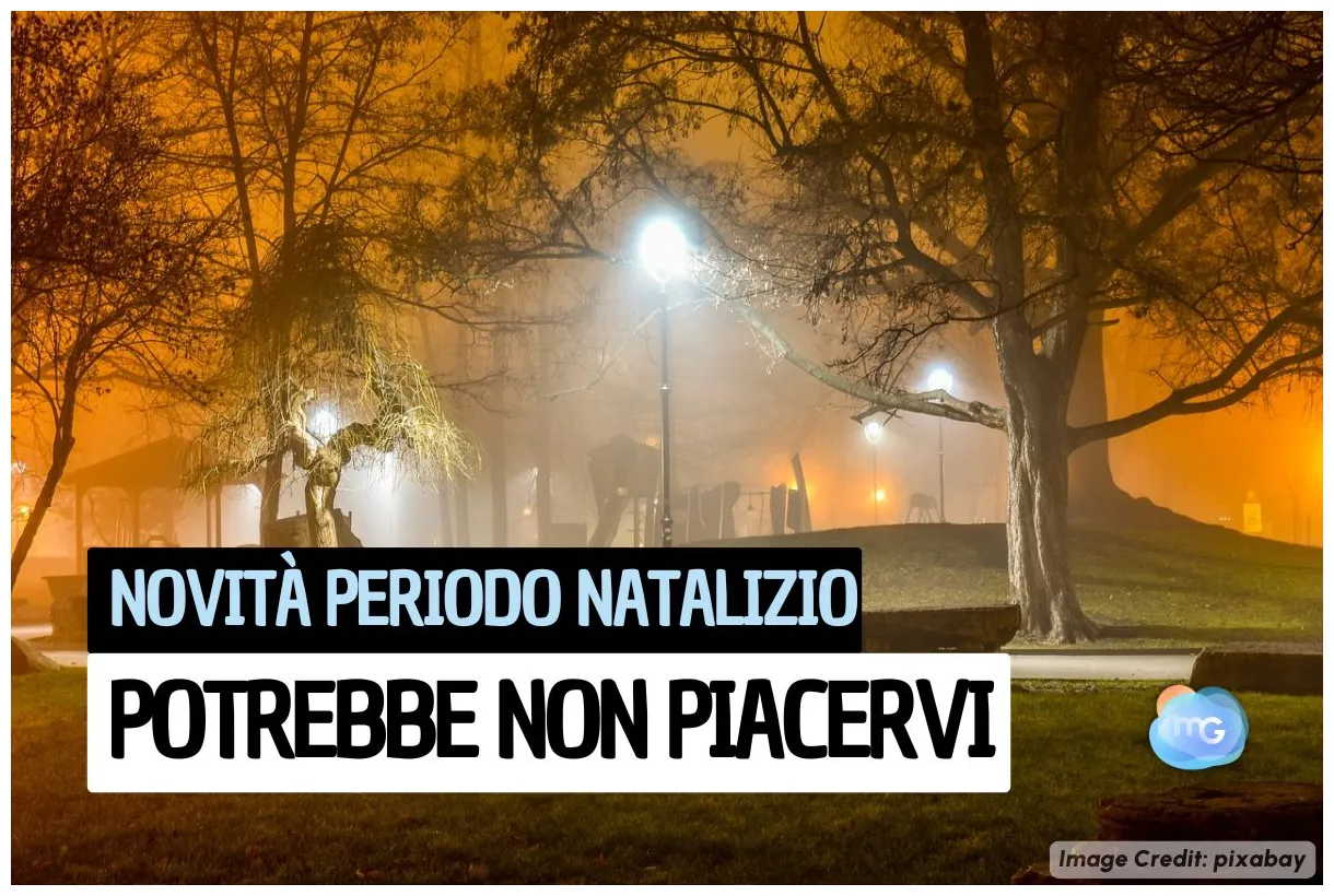Novità meteo per le feste di natale potrebbe arrivare la neve