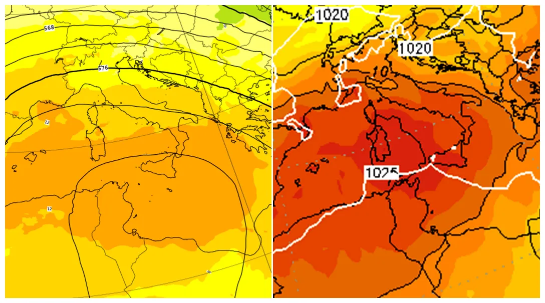 Previsioni meteo, mappe incredibili per natale anomalia mai vista per