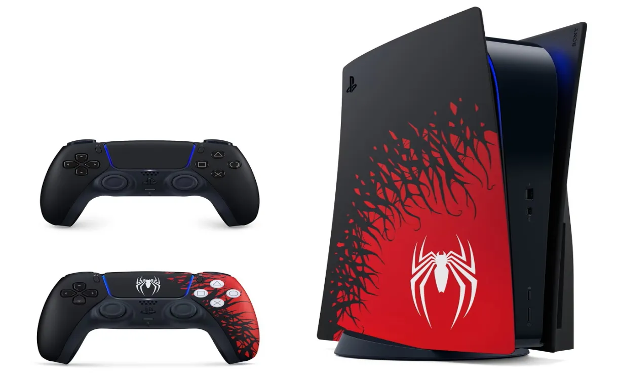 Consola playstation 5 + extra controller dualsense + marvel's spider