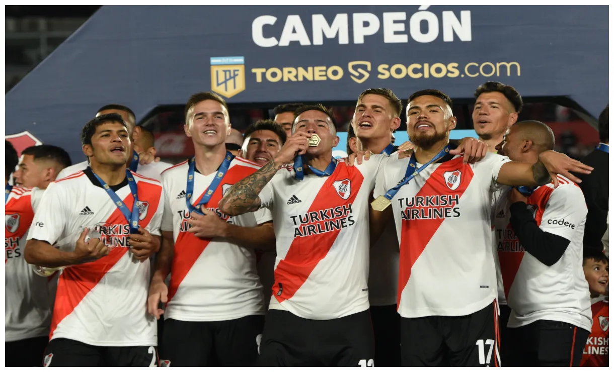 Los goles de river plate ante racing que lo coronaron campeón argentino