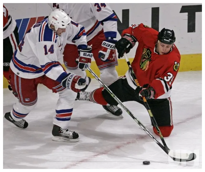 Nhl new york rangers vs chicago blackhawks chi2005120707 upi