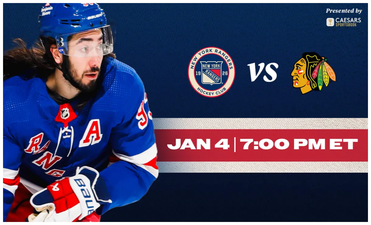 Pregame notes rangers vs. blackhawks new york rangers