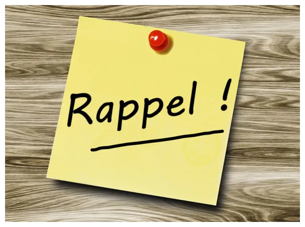 Petit rappel aux professionnels