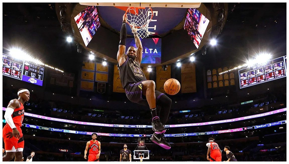 S lakers vs raptors 01/09/24 los angeles lakers