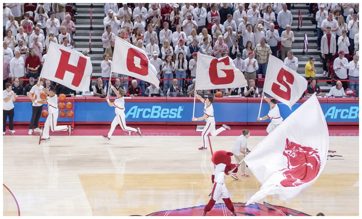 Adds four arkansas razorbacks