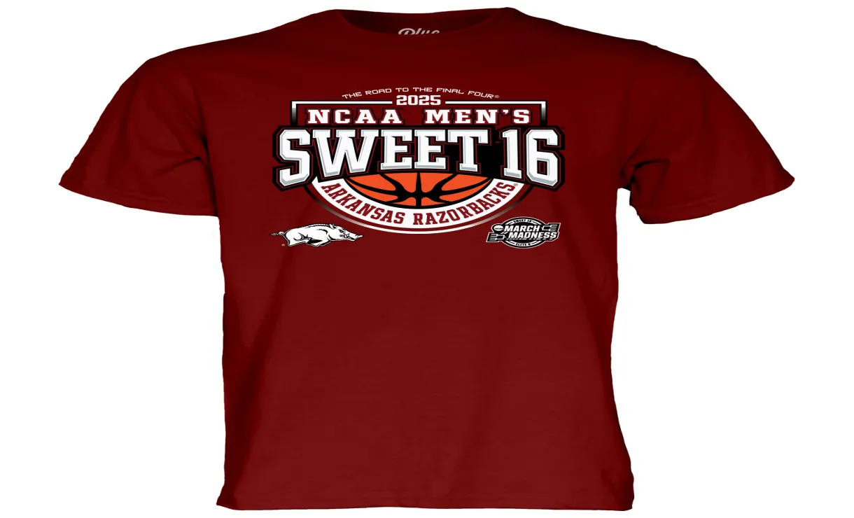 2025 sweet 16 sst the stadium shoppe on razorback