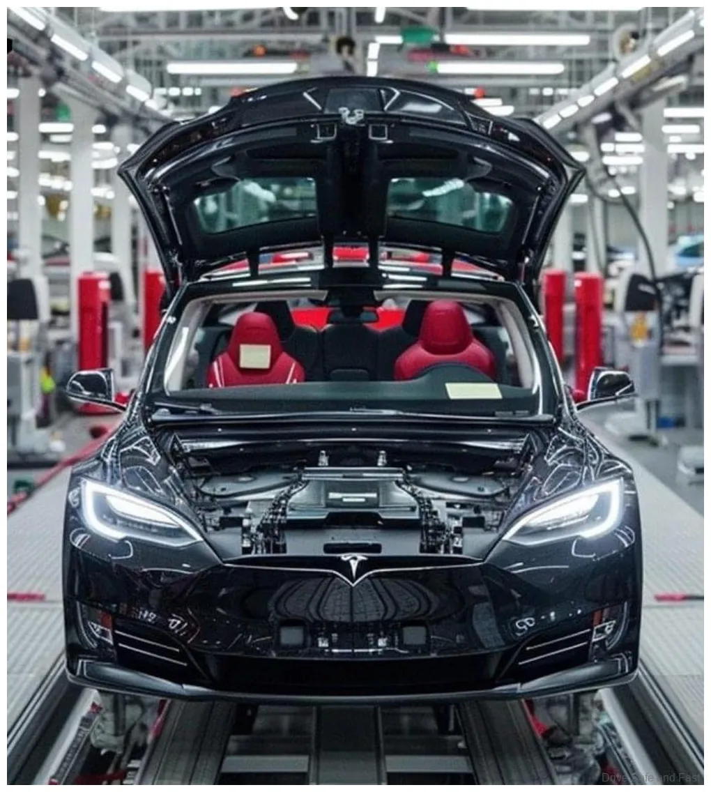 Tesla begins r production in germany to export to india