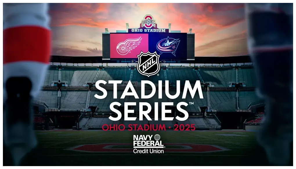 2025 nhl stadium series to feature red wings vs. blue jackets in play