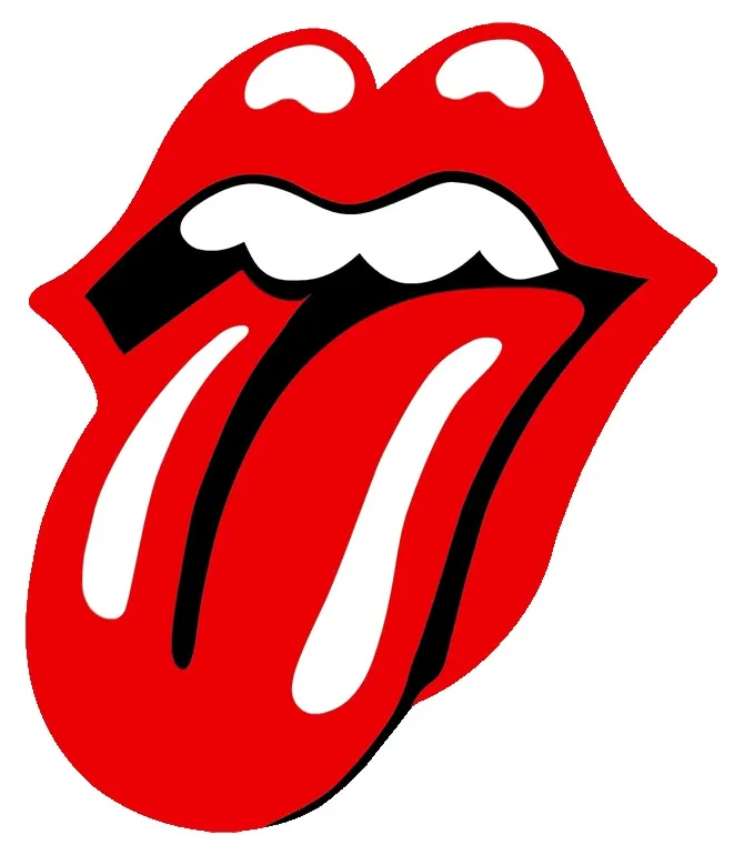 Lips logo .hippie.peace.freak