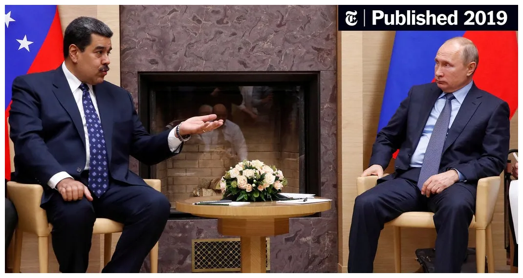Why is russia helping venezuela? the new york times