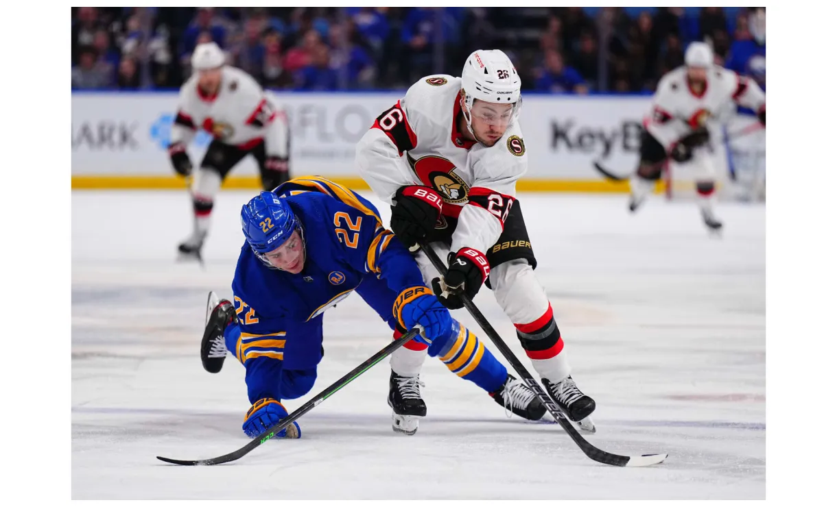 Recap senators defeat the sabres 6-2 in buffalo ottawa senators
