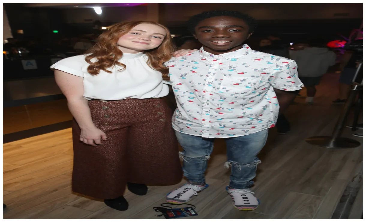 Talks about what it was like to kiss caleb mclaughlin on