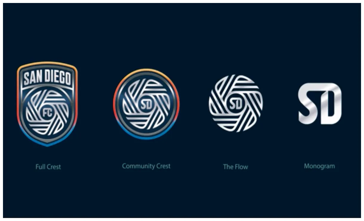 Debuts official name and team crest sdtoday