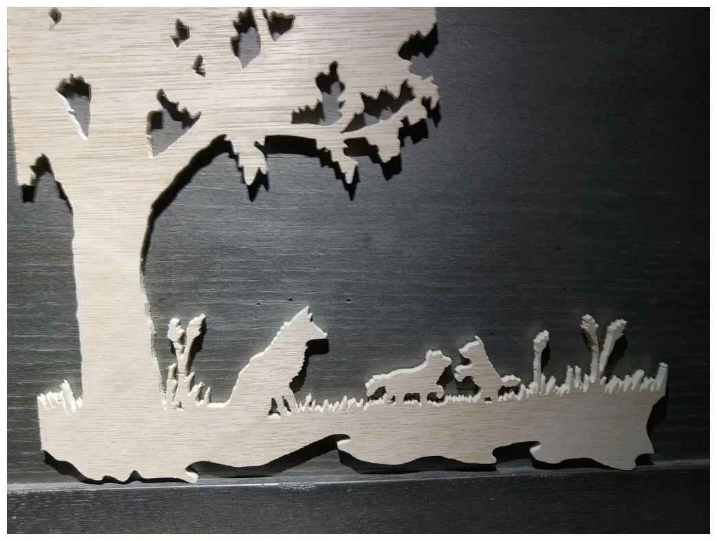 Déco scie à chantourner par oakley sur l'air du bois