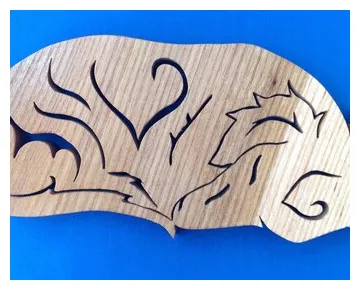 Round rough haired collie trivet by dachcrafts on etsy