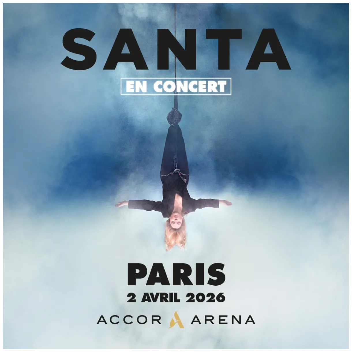 Billets Santa à Paris (Accor Arena) du 02 avril 2026 - Infos et prix