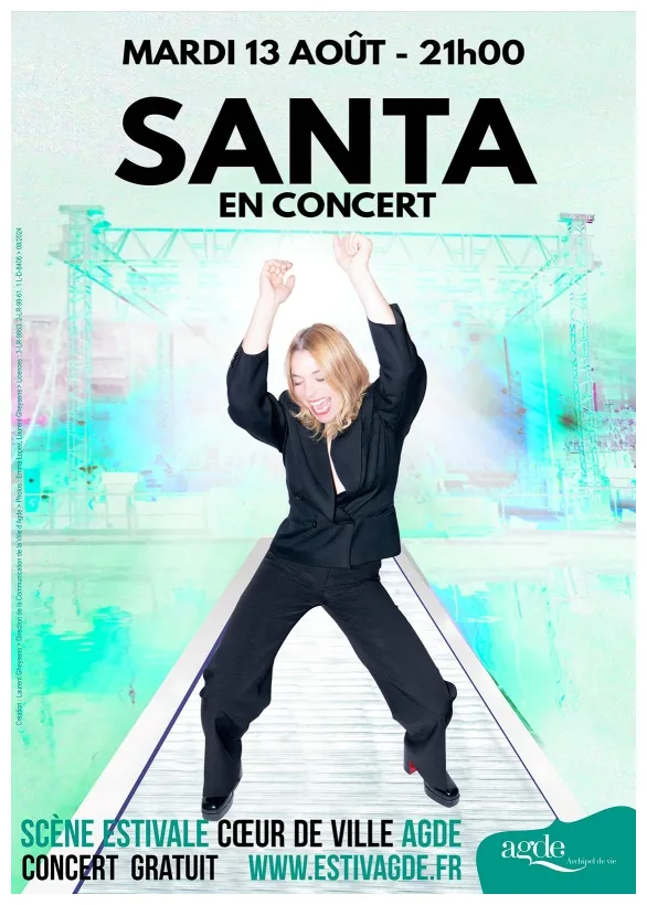 Scène Flottante «Santa» | Agenda | Ville d'Agde