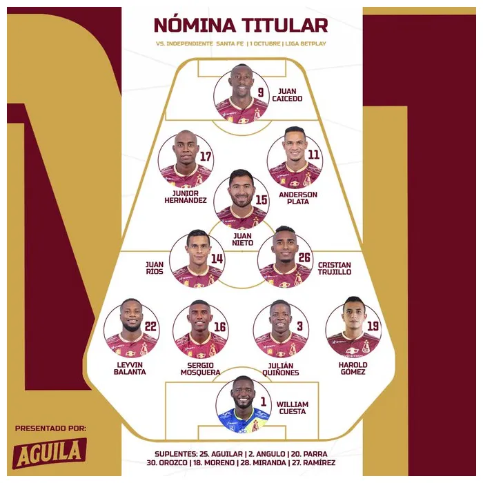 Tolima 0 santa fe 0, final. capsulas de carreño