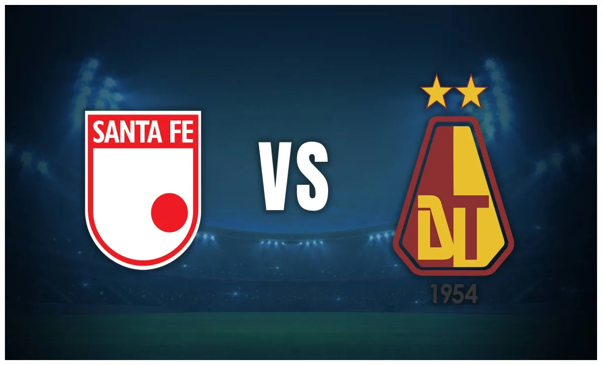 Santa fe vs. tolima hora, nóminas, dónde ver y pronóstico