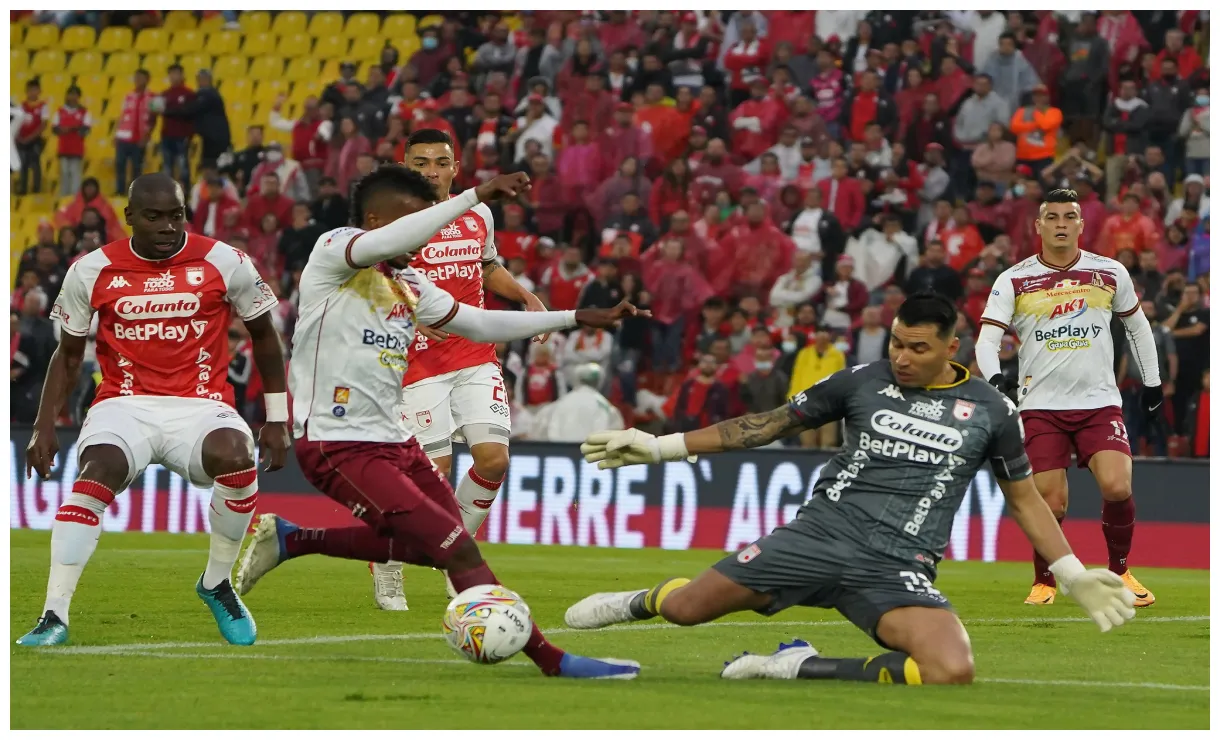 Síntesis santa fe 2 tolima 1, en crisis capsulas de carreño