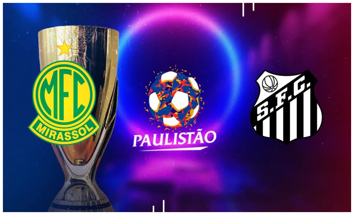 Mirassol x santos hoje onde assistir, horário e escalações