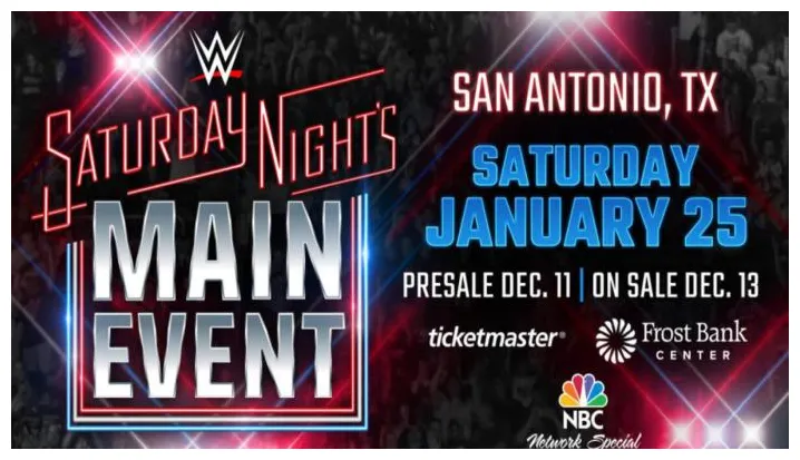 El primer saturday night’s main event de 2025 se celebrará el día 25 de