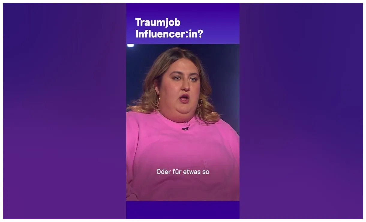 Traumjob influencer in ? i deep und deutlich #shorts