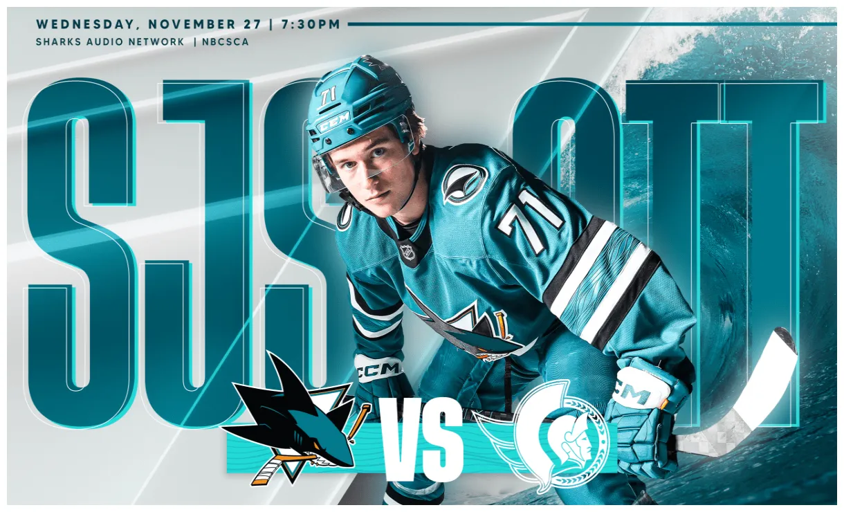 Game preview sharks vs. senators san jose sharks