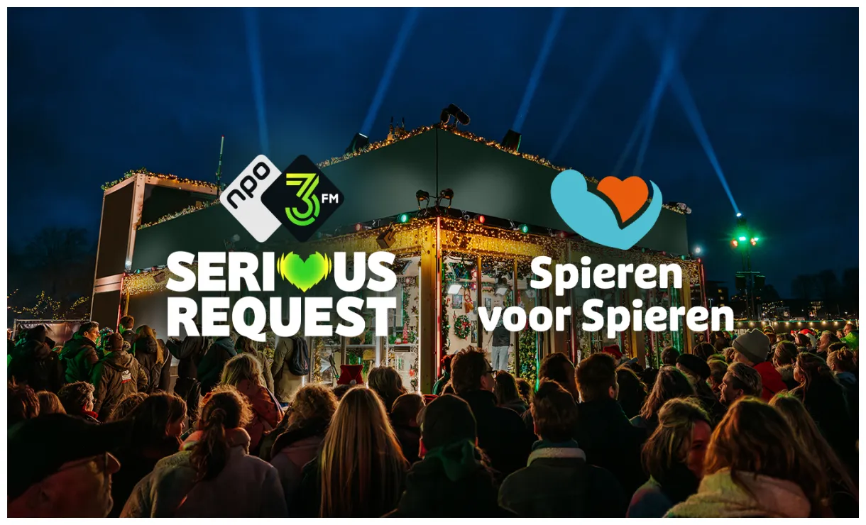 ‘3fm ’ in actie voor ‘spieren voor spieren’ media