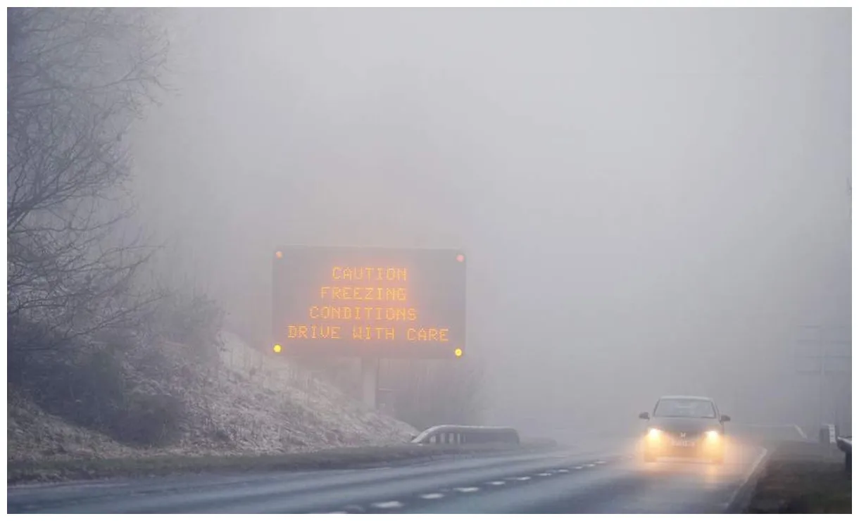 Weather warning 'severe' ice and snow ahead uk news sky news