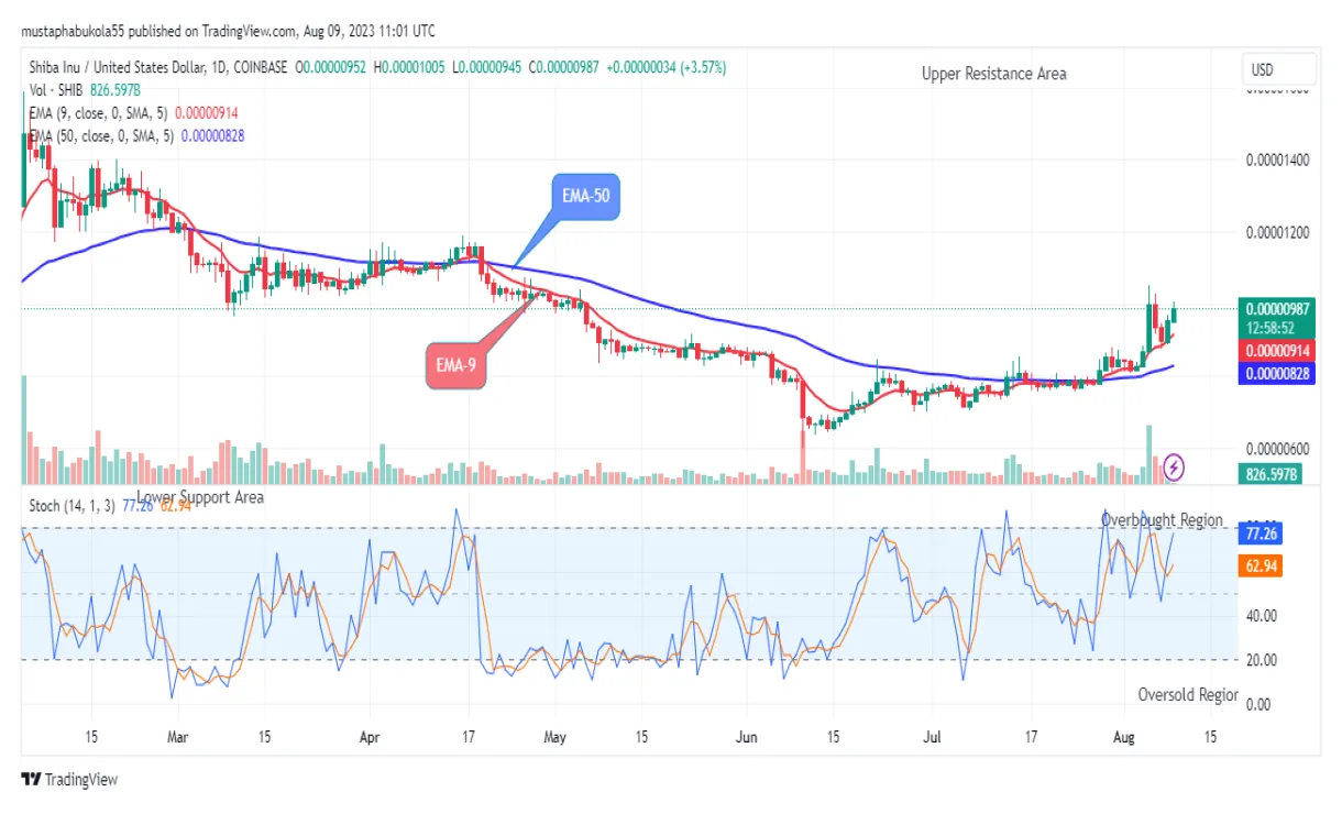 Shiba inu shib bullish trend chart week 2 january 2026