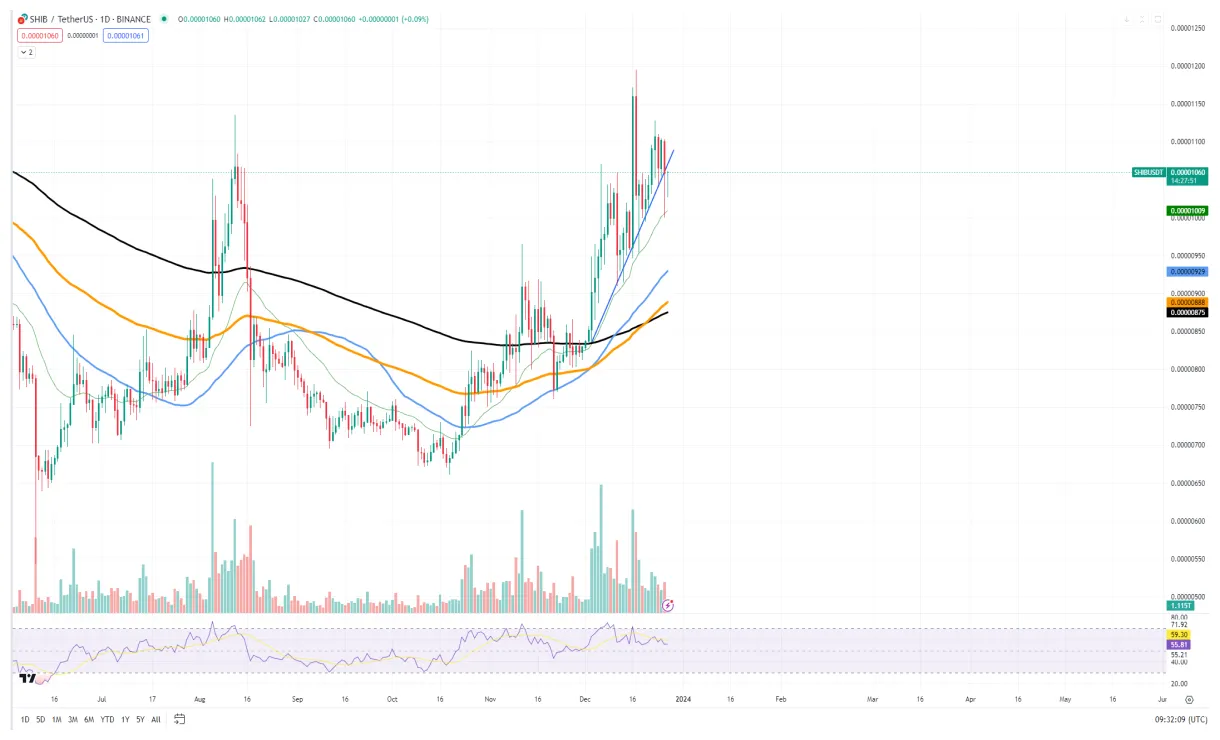 Shiba inu shib market trend analysis week 1 january 2026