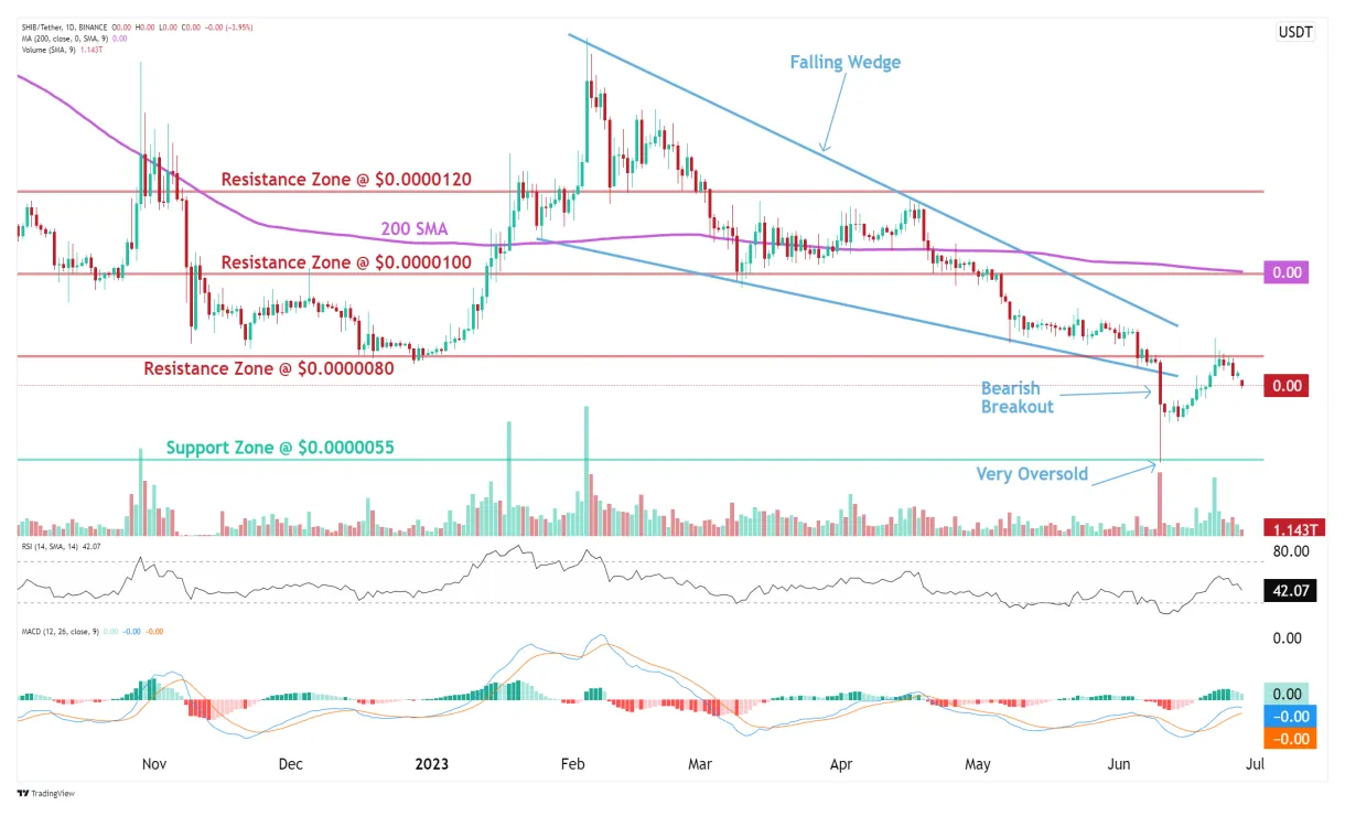 Shiba inu shib candlestick graph prediction week 2 january 2026