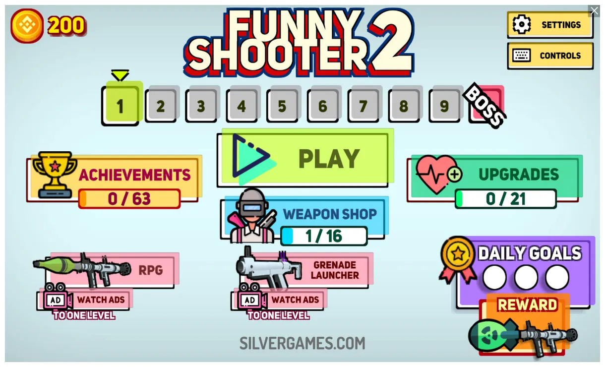 Funny 2 jouez en ligne sur silvergames 🕹️
