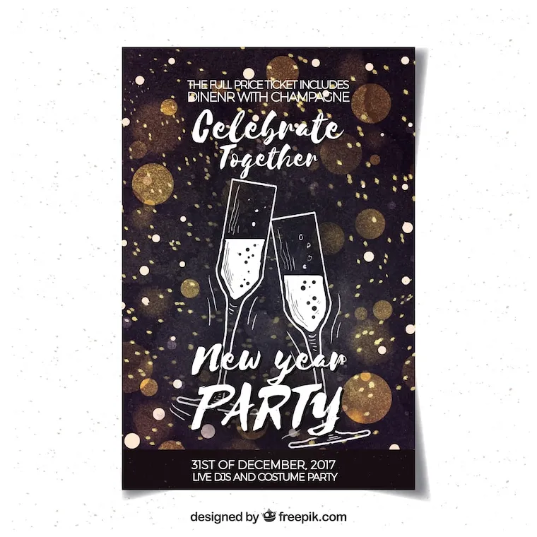 Sekt party-vektoren lade kostenlose, hochwertige vektoren von freepik