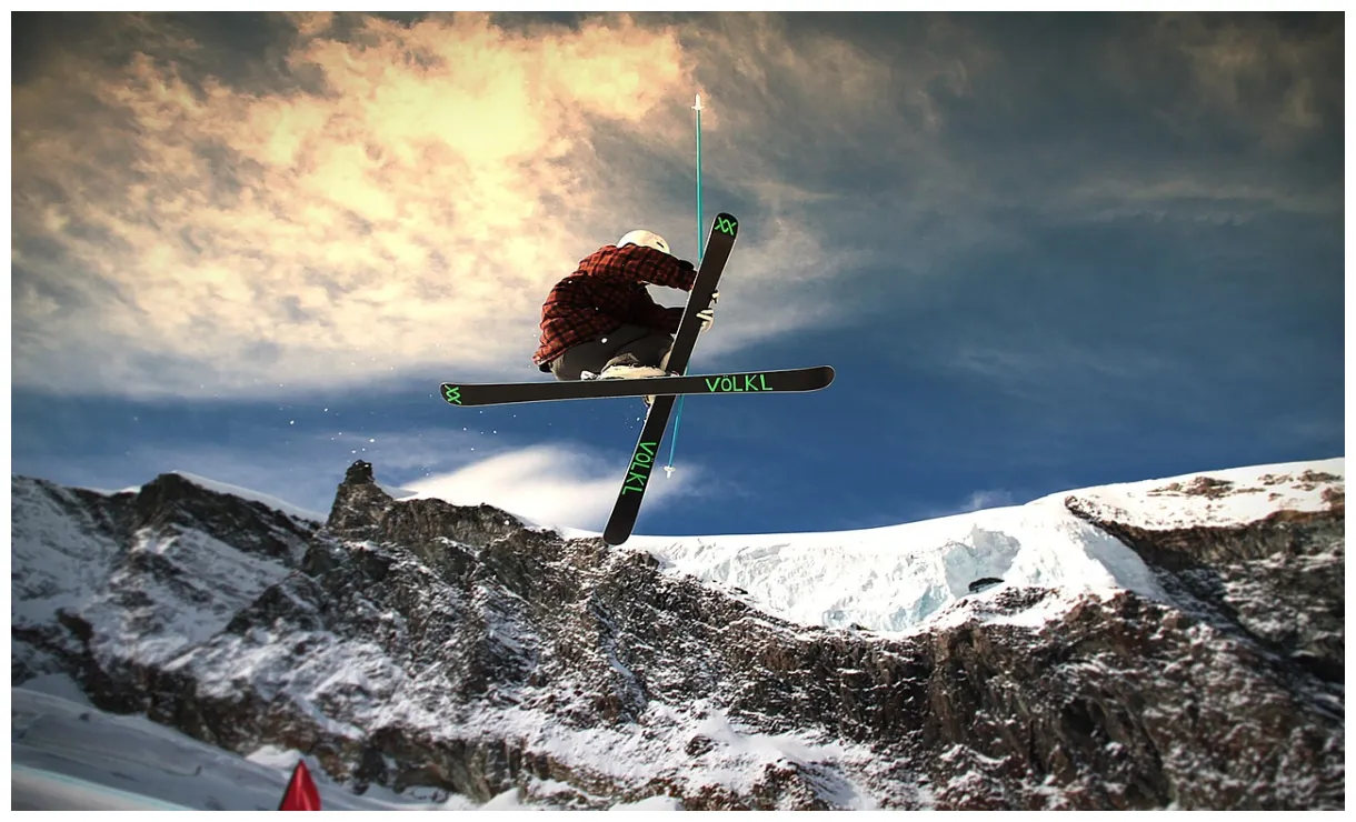 Ski to freeski free on pixabay