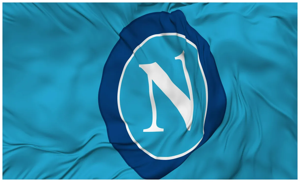Societa Sportiva Calcio Napoli, SSC Napoli Football Club Flag Seamless